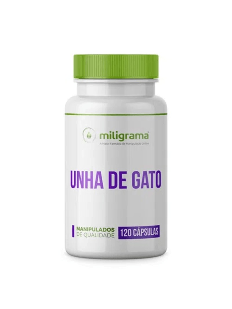 Unha de Gato 250mg 120 Cápsulas