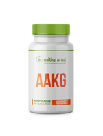 AAKG Arginina Alfa Cetoglutarato 1500mg 60 doses - Musculação Total