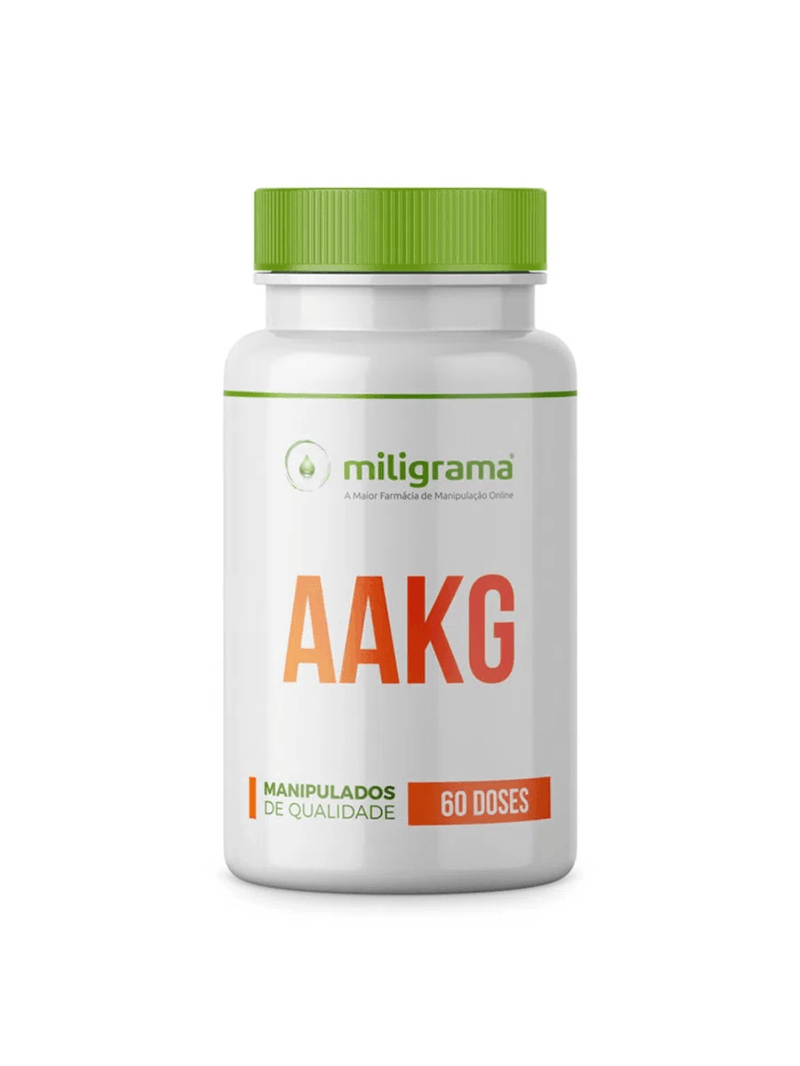 AAKG Arginina Alfa Cetoglutarato 1500mg 60 doses - Musculação Total