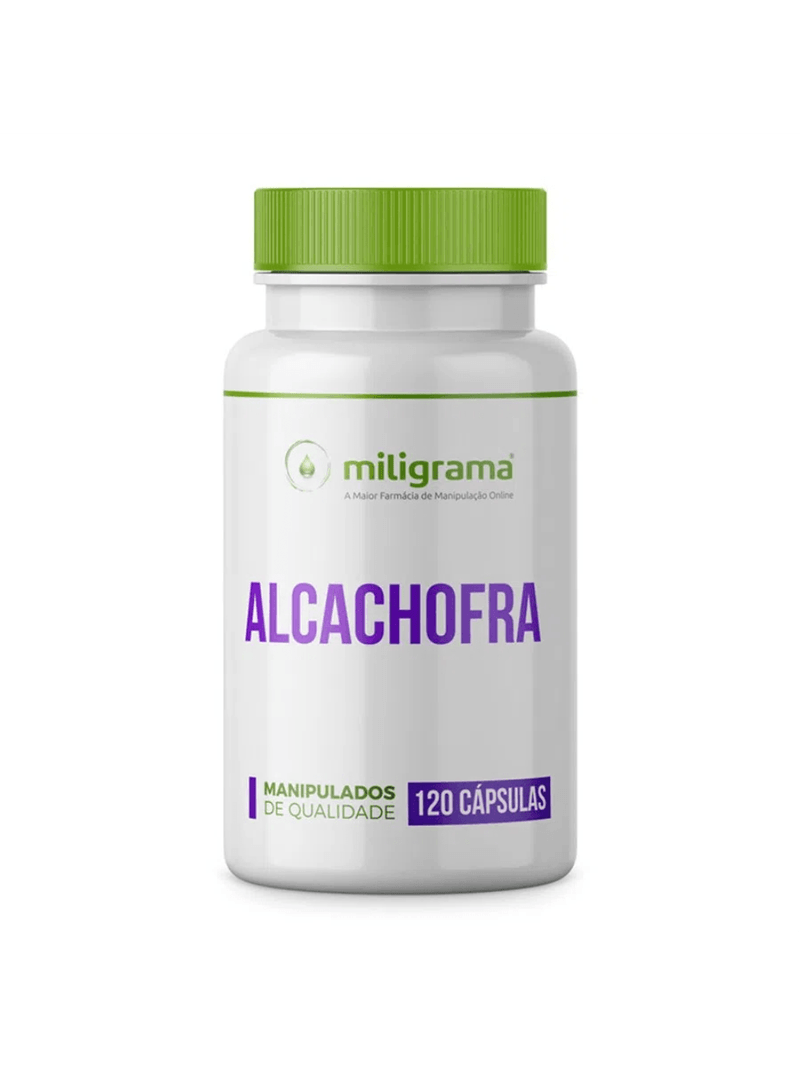 Alcachofra 500mg 120 Cápsulas