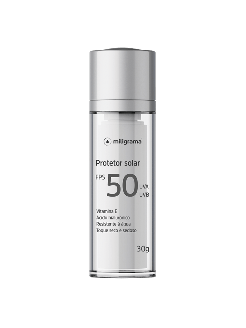 Protetor Solar FPS 50 sem cor 30 gramas