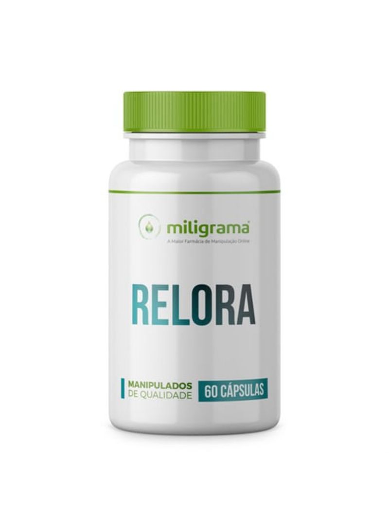 Relora 250mg Controla a ansiedade 60 Cápsulas