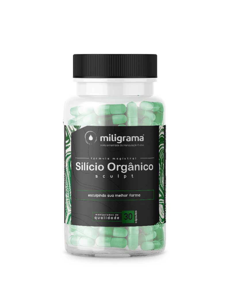 Silicio Orgânico Sculpt 30 Doses