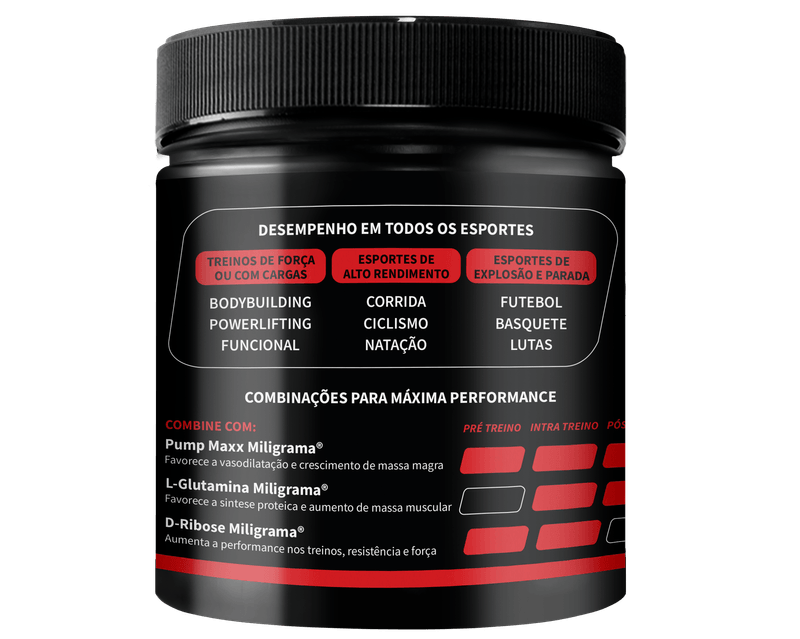 Creatina Monohidratada 100% Pura 300g