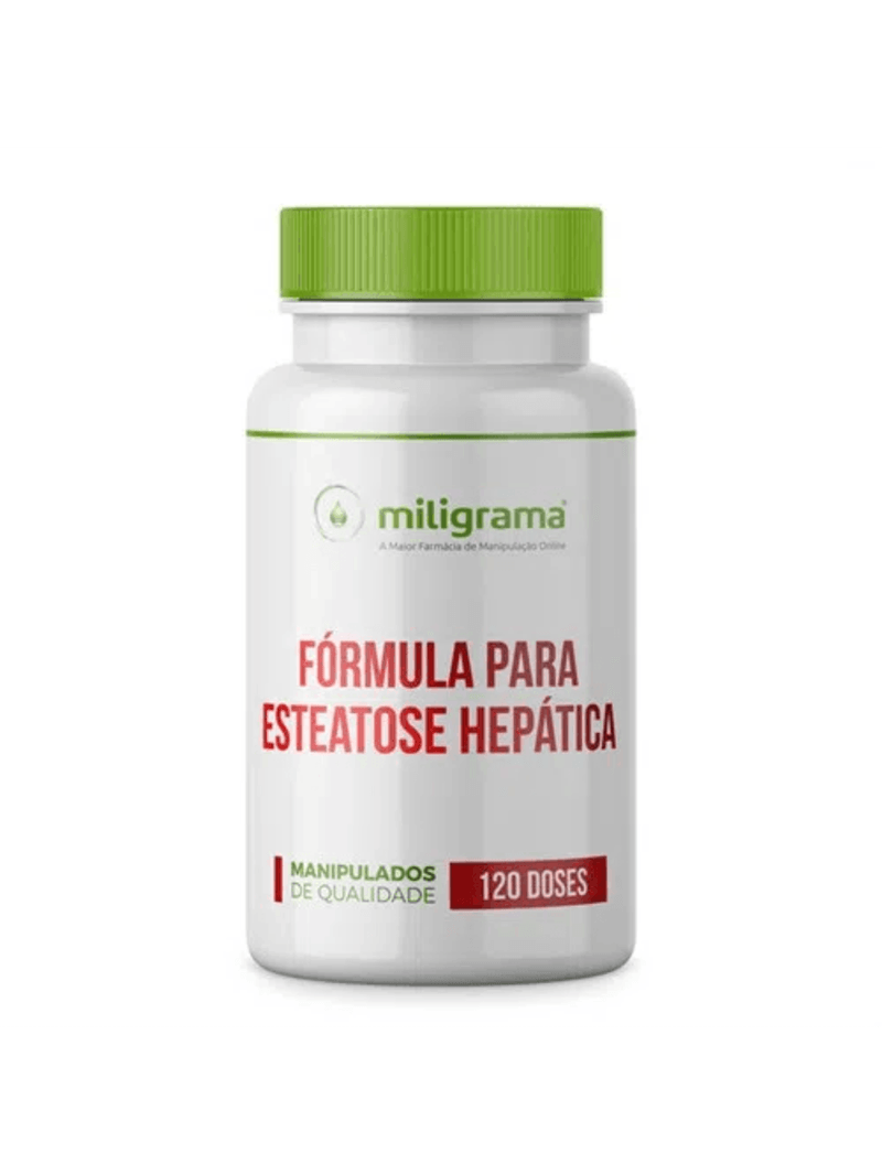 Fórmula para Esteatose Hepática gordura no fígado 120 Doses