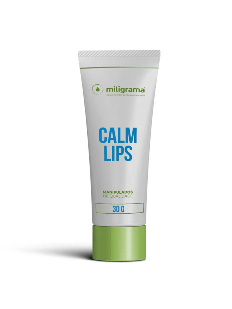 Calm Lips Pomada - Pomada para Herpes Labial 30g