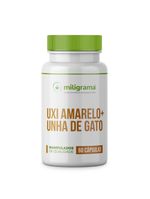Uxi Amarelo 250mg com Unha de Gato 250mg 60 Cápsulas
