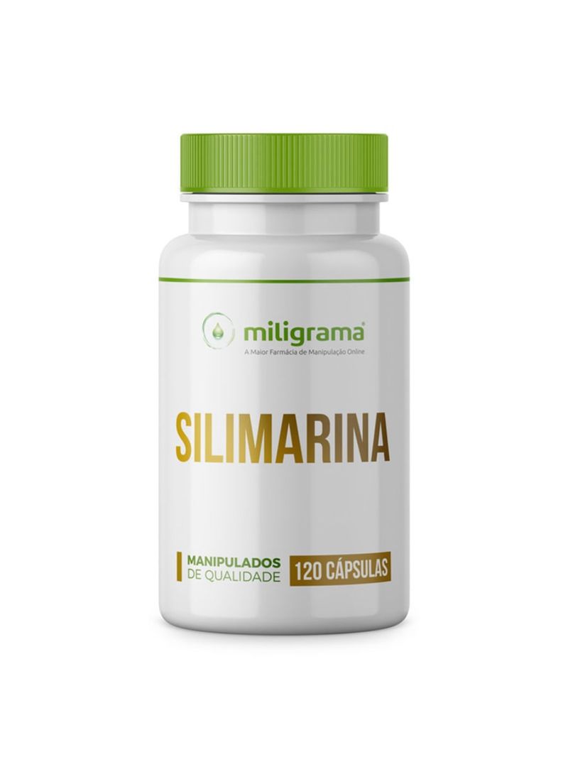 Silimarina (Cardo Mariano) 200mg 120 Cápsulas
