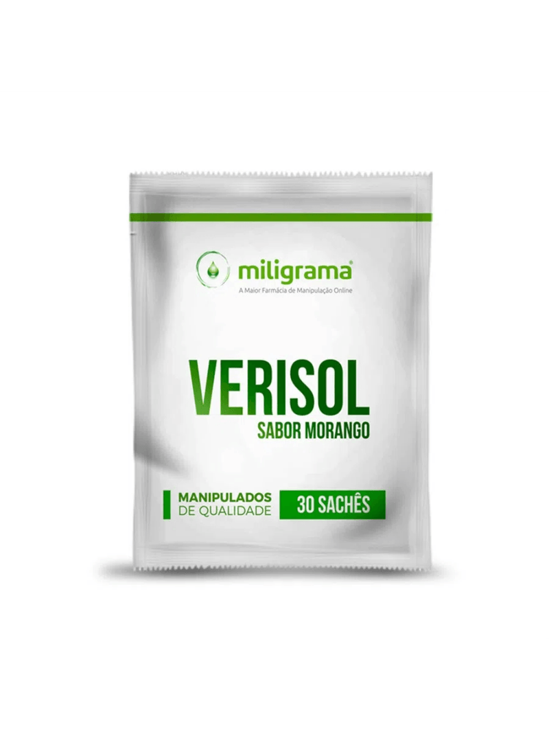Verisol 2,5g Sachês Sabor Morango 30 Unidades