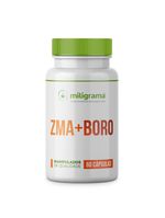 ZMA (Zinco + Magnésio + Vitamina B6) + Boro 60 Cápsulas