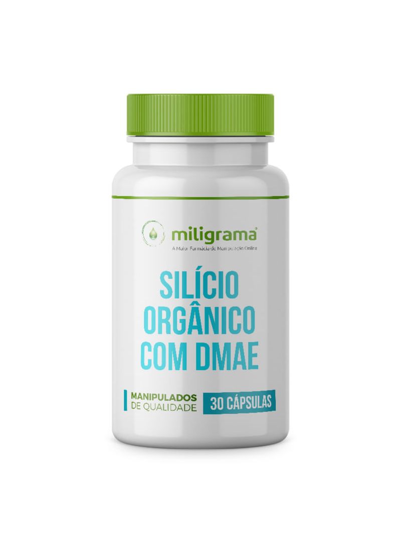 Silicio Orgânico com DMAE 30 Cápsulas