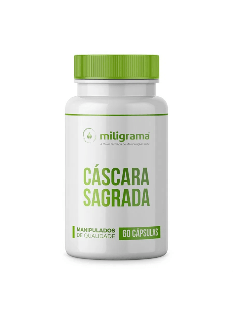 Cáscara Sagrada 75mg 60 Cápsulas