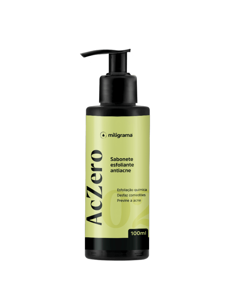 Sabonete Esfoliante Antiacne 100g - Linha AcZero