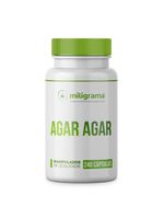 Agar Agar 500mg 240 Cápsulas Vegetais