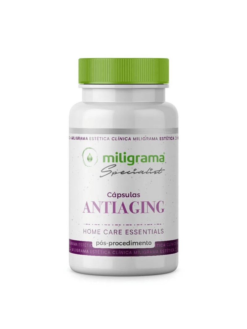 Cápsulas Antienvelhecimento 30 doses