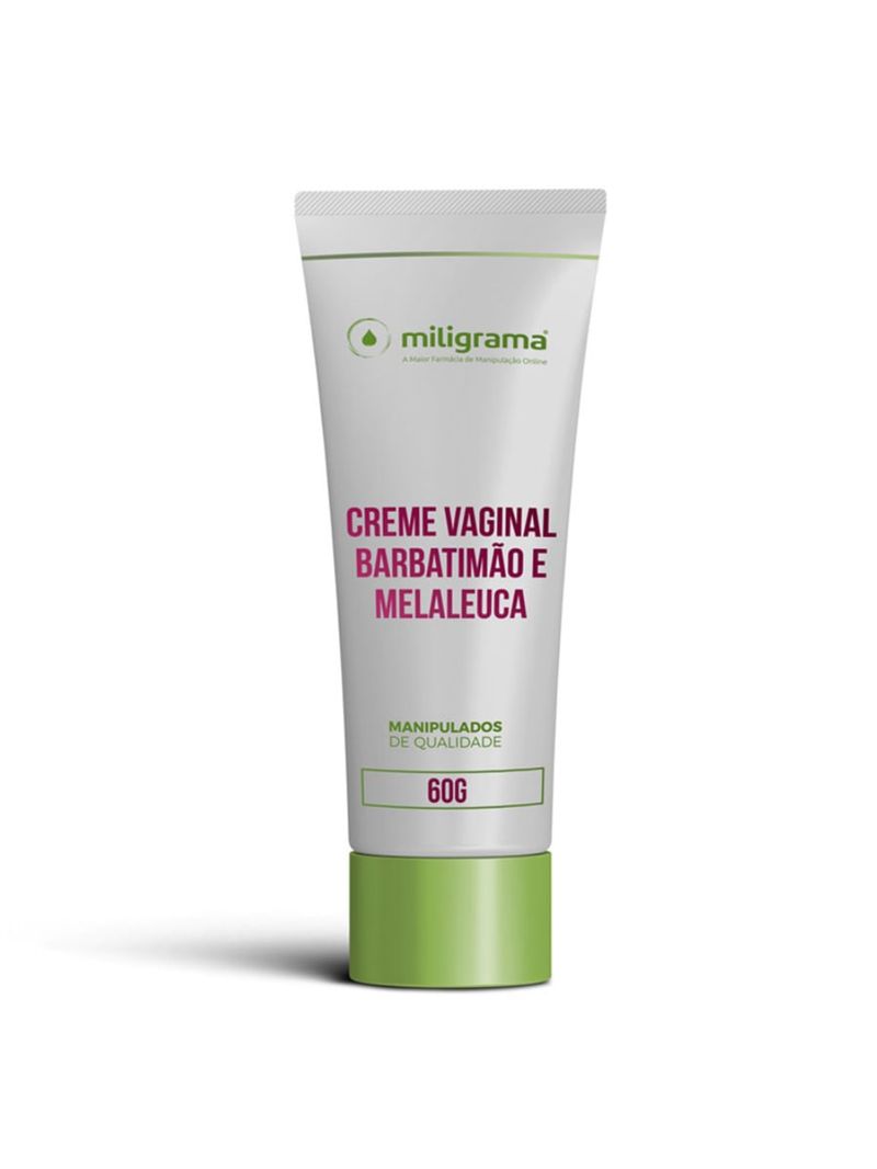 Creme Vaginal Barbatimão e Melaleuca 60g