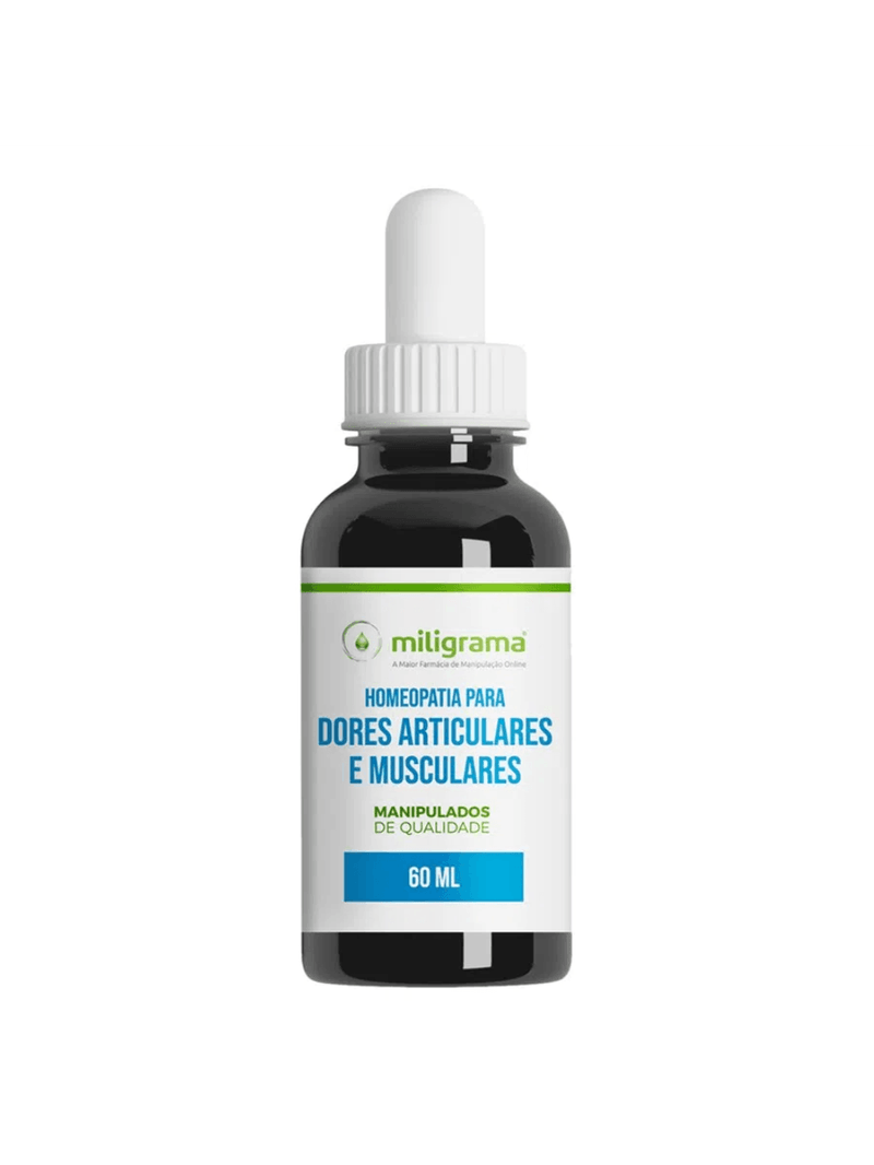 Homeopatia para Dores Articulares e Musculares 60ml