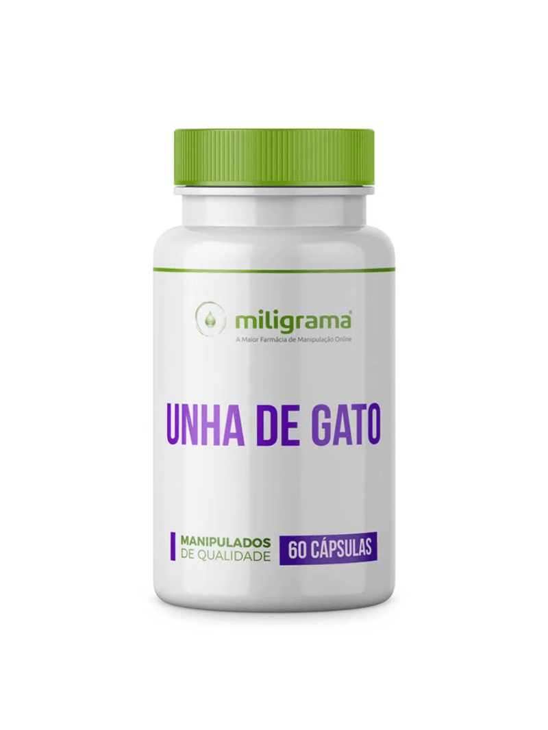 Unha de Gato 250mg 60 Cápsulas