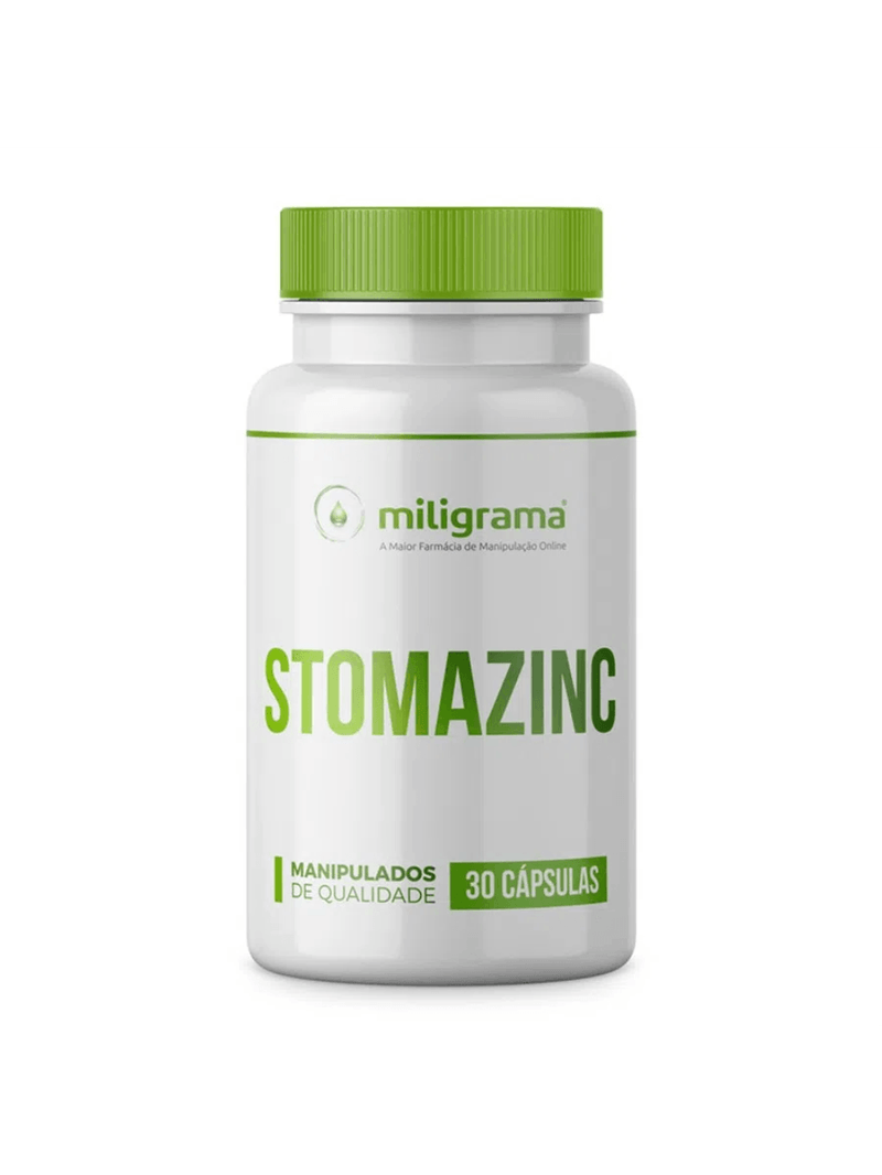 Stomazinc (Zinco Carnosina) 150mg 30 Cápsulas