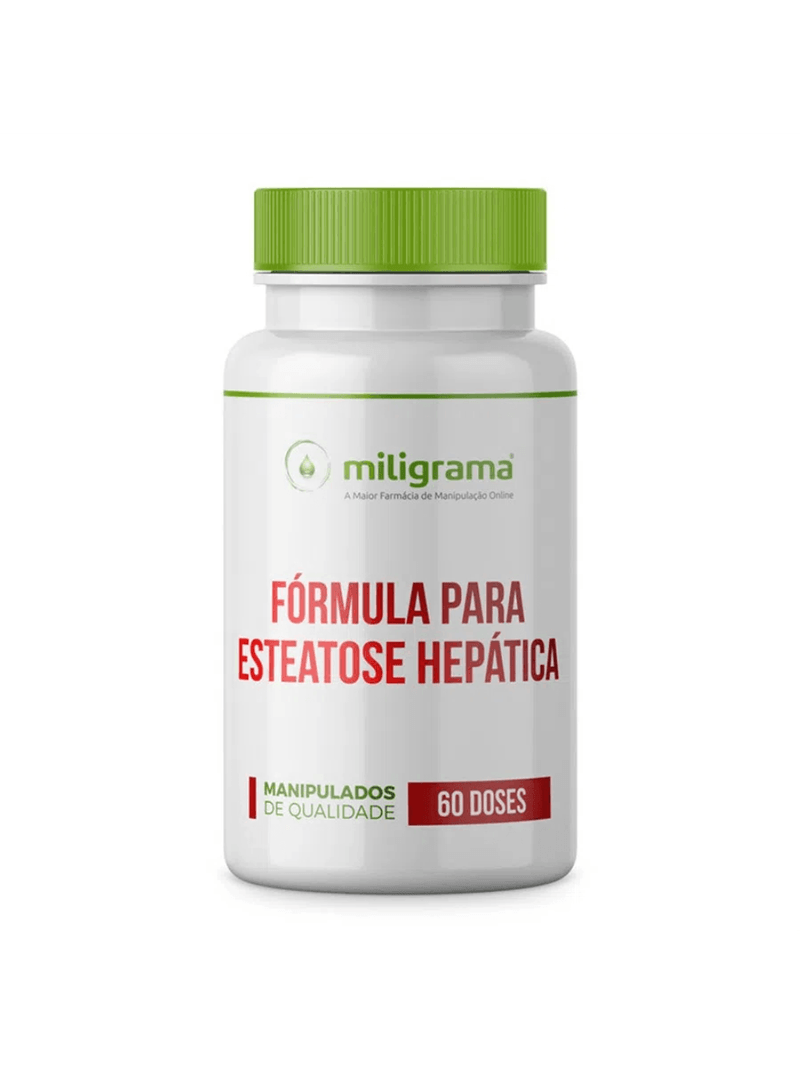 Fórmula para Esteatose Hepática (gordura no fígado) 60 Doses