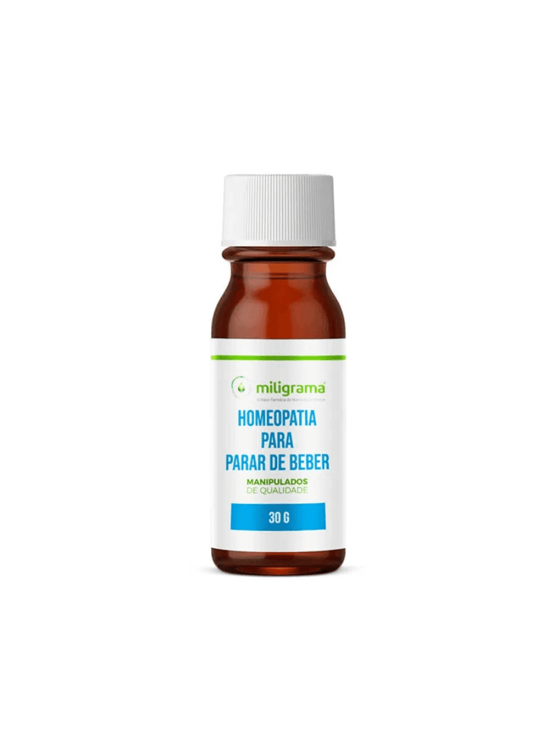 Homeopatia para Parar de Beber Glóbulos 30g
