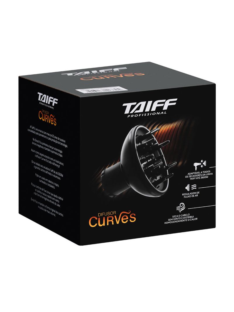 Taiff Profissional Curves - Difusor para Secador de Cabelos