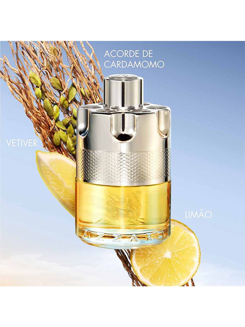 Kit Azzaro Wanted Masculino Edt 100ml + 10ml + Gb 75ml