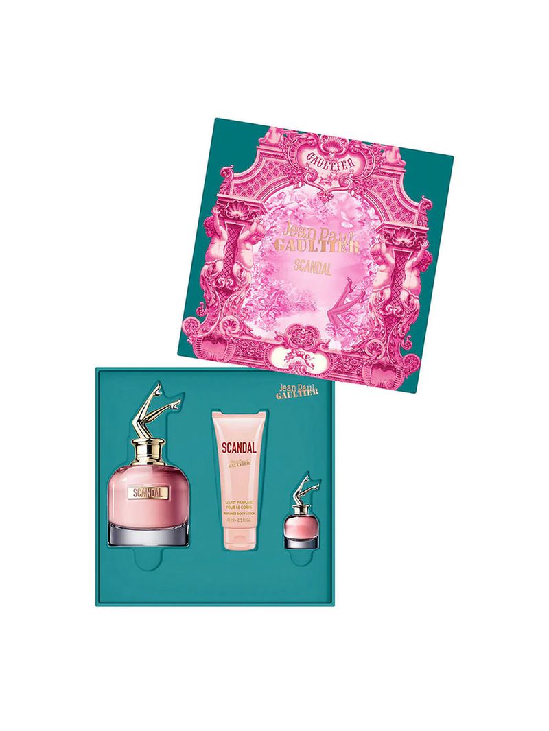 Kit Jean Paul Gaultier Scandal Feminino Edp 80ml + 6ml + Loção 75ml