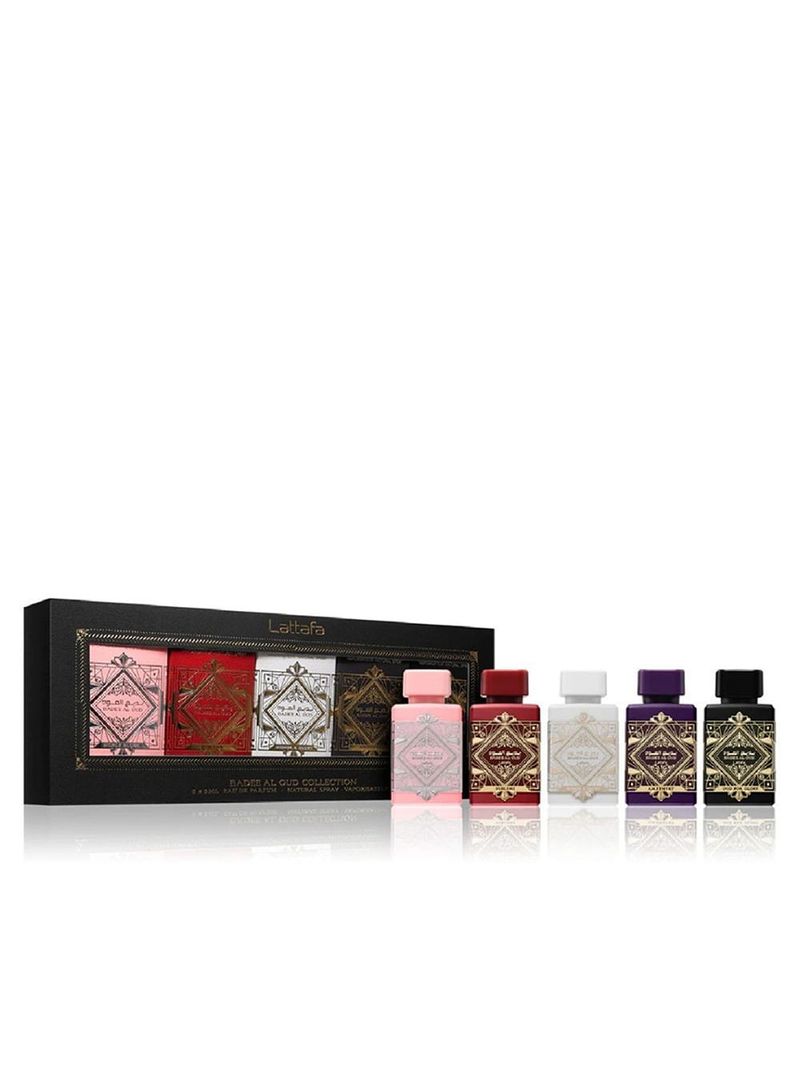 Kit Lattafa Mini Badee Al Oud Collection Unissex - Edp 5x5ml