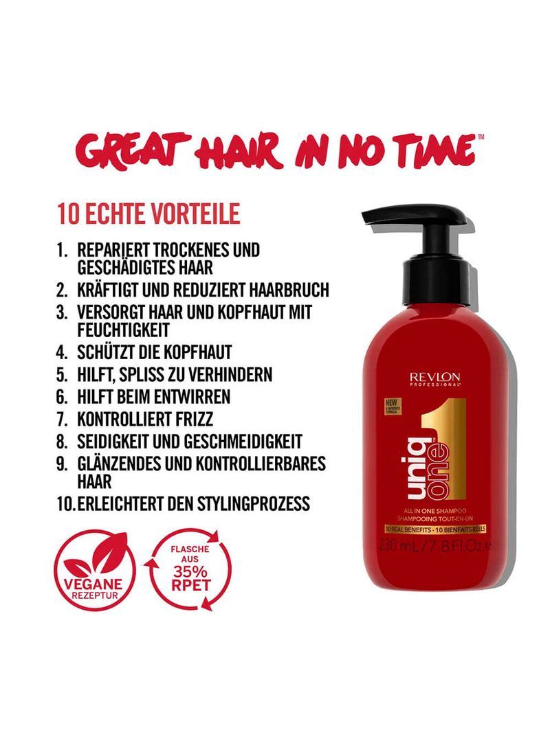 Kit Revlon Uniq One - Leave-in 150ml + Shampoo 230ml