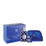 Kit Orientica Royal Bleu - Eau de Parfum 80ml + Miniatura 7,5ml + Atomizer + Necessaire