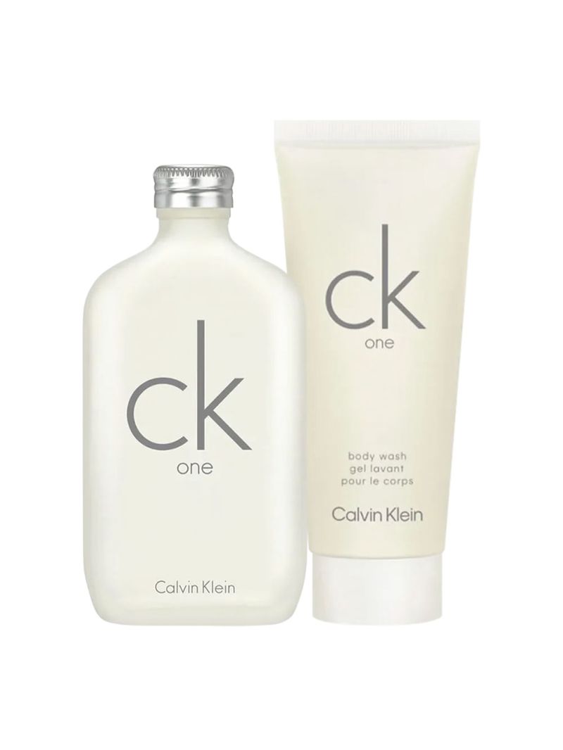 Kit Calvin Klein CK One Unissex - Edt 100ml e Shower Gel 100ml