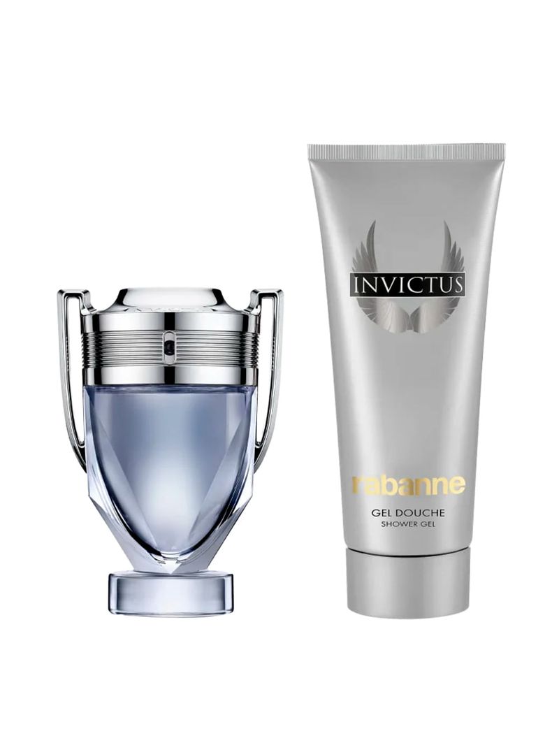 Kit Rabanne Invictus Masculino - Eau de Toilette 50ml + SG 100ml