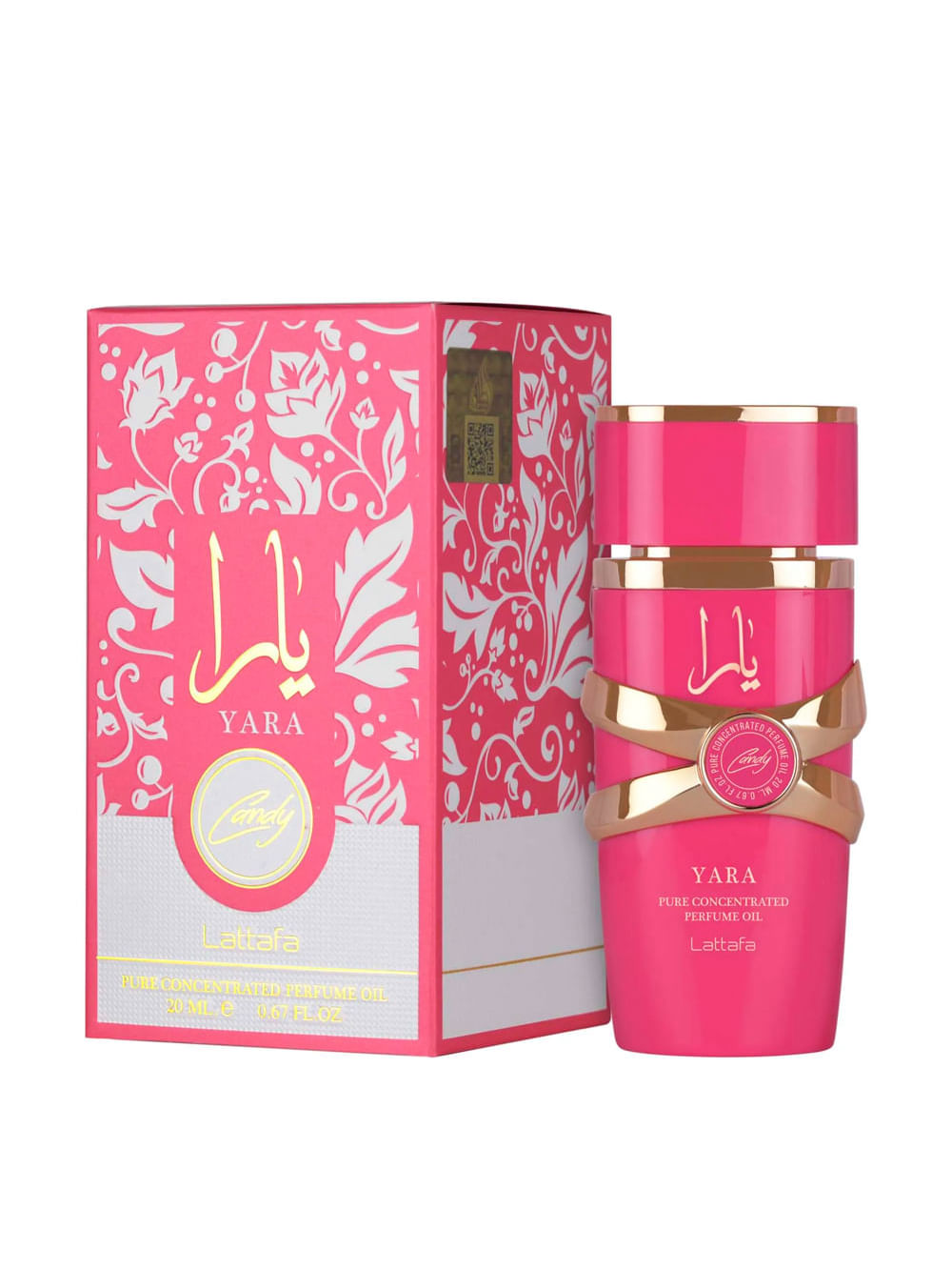 Perfume Feminino Yara Candy 20ml Óleo Concentrado Lattafa - FARMALIFE