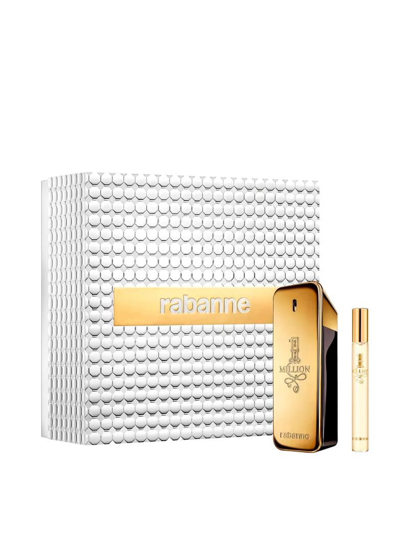 Kit Rabanne 1 Million Masculino - Eau de Toilette 100ml + Travel Size 10ml