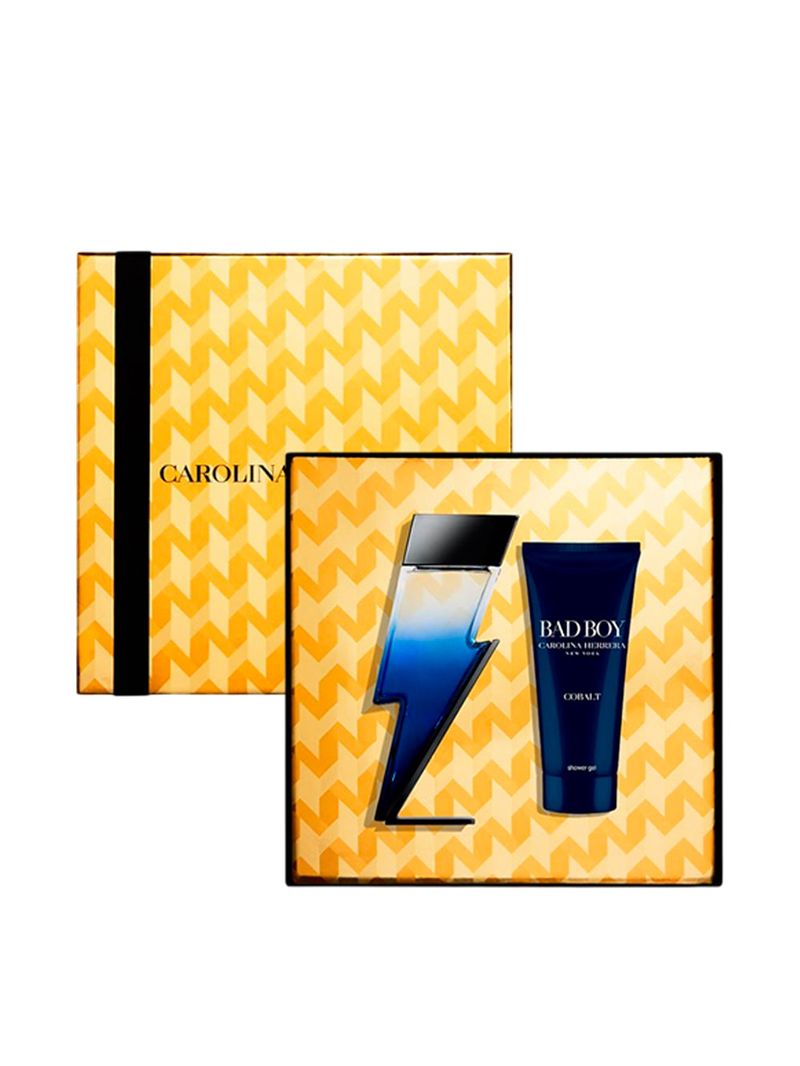 Carolina Herrera Kit Bad Boy Cobalt Eau de Parfum - Perfume Masculino 100ml + Shower Gel 100ml