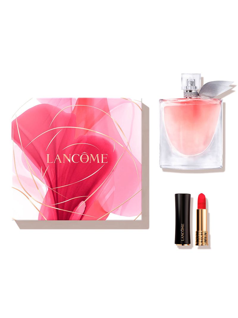Kit Lancôme La Vie Est Belle - EDP 100ml + Batom L'Absolu Rouge Drama 505