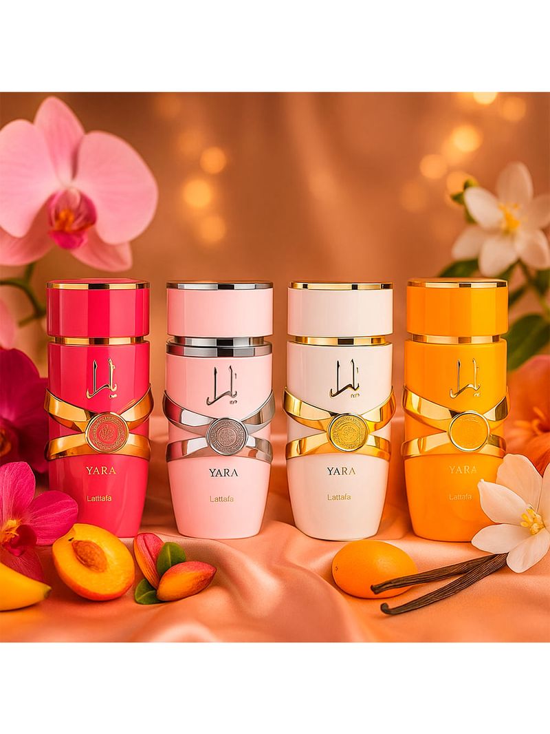 Kit Lattafa Yara Collection Feminino Edp - Perfume 4x25ml