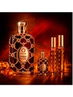 Kit Orientica Luxury Collection Amber Rouge Unissex - Edp 80ml + Miniatura 7,5ml + 2 Atomizers 10ml