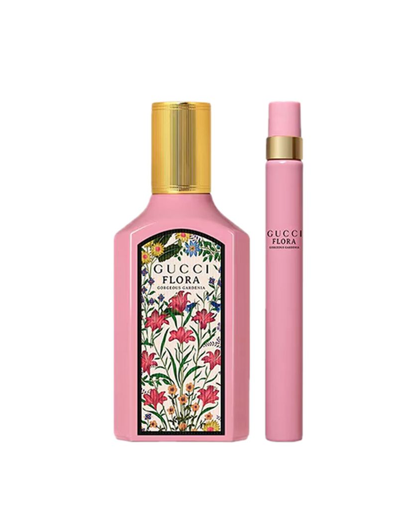 Kit Gucci Flora Gorgeous Gardenia Feminino - Edp 50 ml + Travel Size 10ml