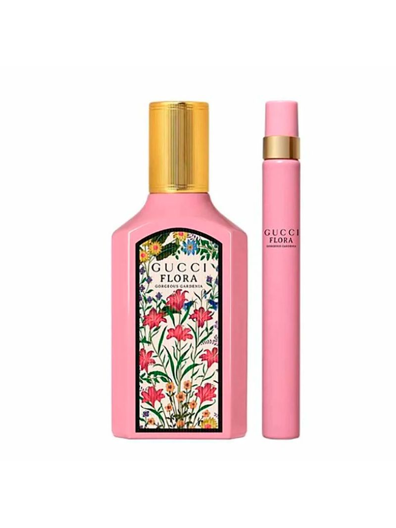 Kit Gucci Flora Gorgeous Gardenia Eau de Parfum - Perfume Feminino 50ml + Travel Size 10ml