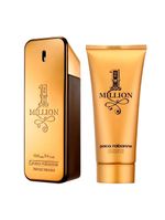 Kit Rabanne 1 Million Gold Masculino - EDP 100ml + Shower Gel 100ml