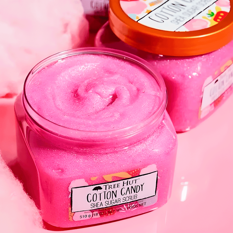 Tree Hut Cotton Candy Shea Sugar Scrub - Esfoliante 510g