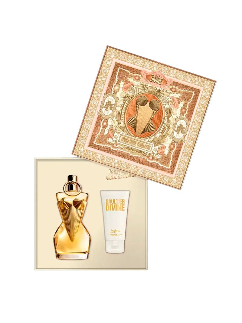 Kit Jean Paul Gaultier Divine Eau de Parfum  - Perfume Feminino  50ml + Body Lotion 75ml