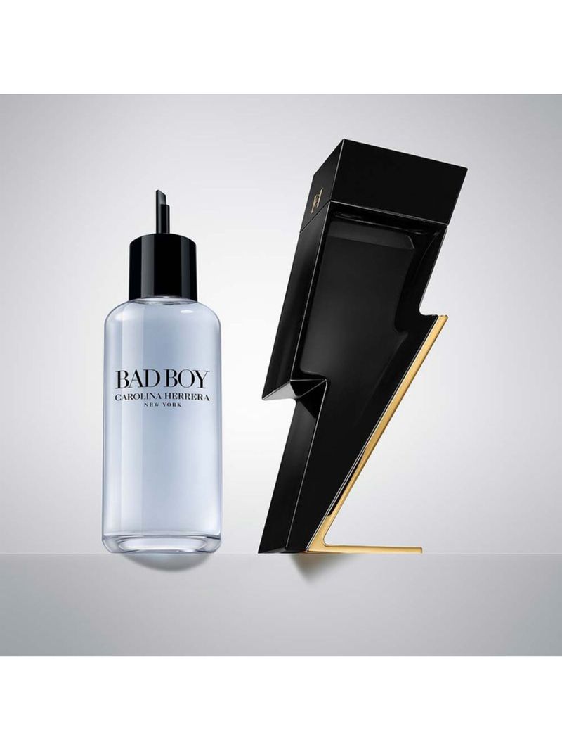 Carolina Herrera Bad Boy Eau de Toilette Refil - Perfume Masculino 200ml