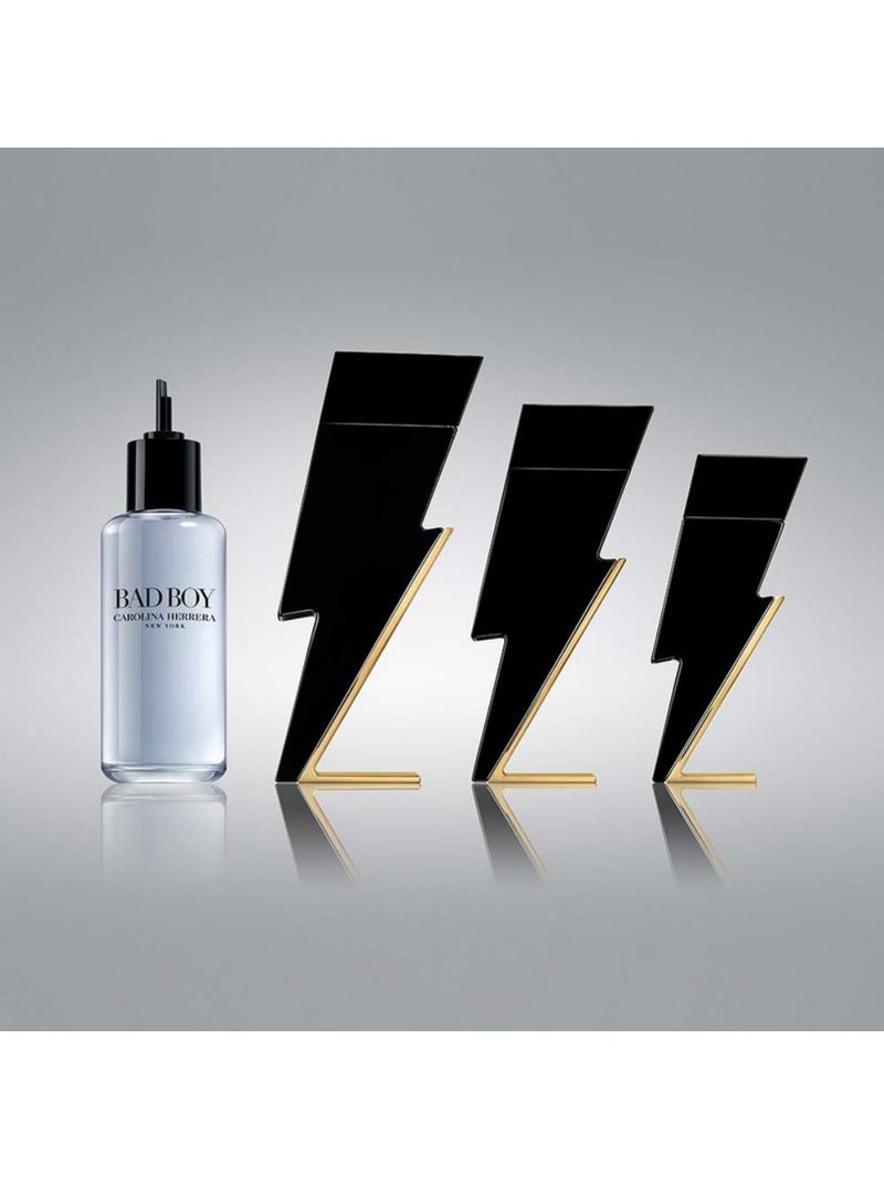 Carolina Herrera Bad Boy Eau de Toilette Refil - Perfume Masculino 200ml