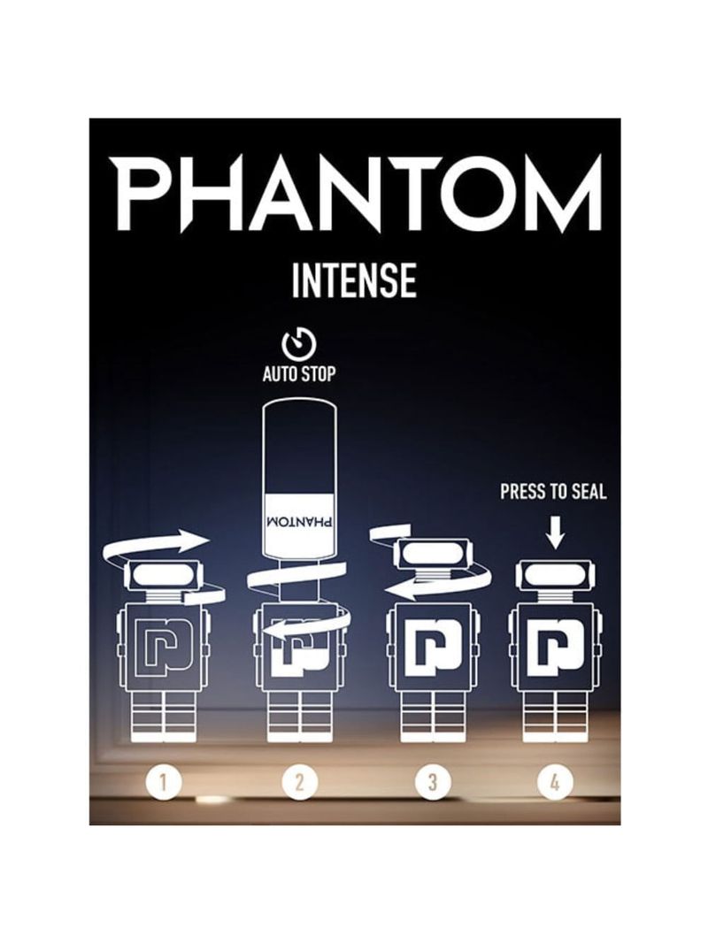 Paco Rabanne Phantom Intense Eau de Toilette Refill - Perfume Masculino 200ml