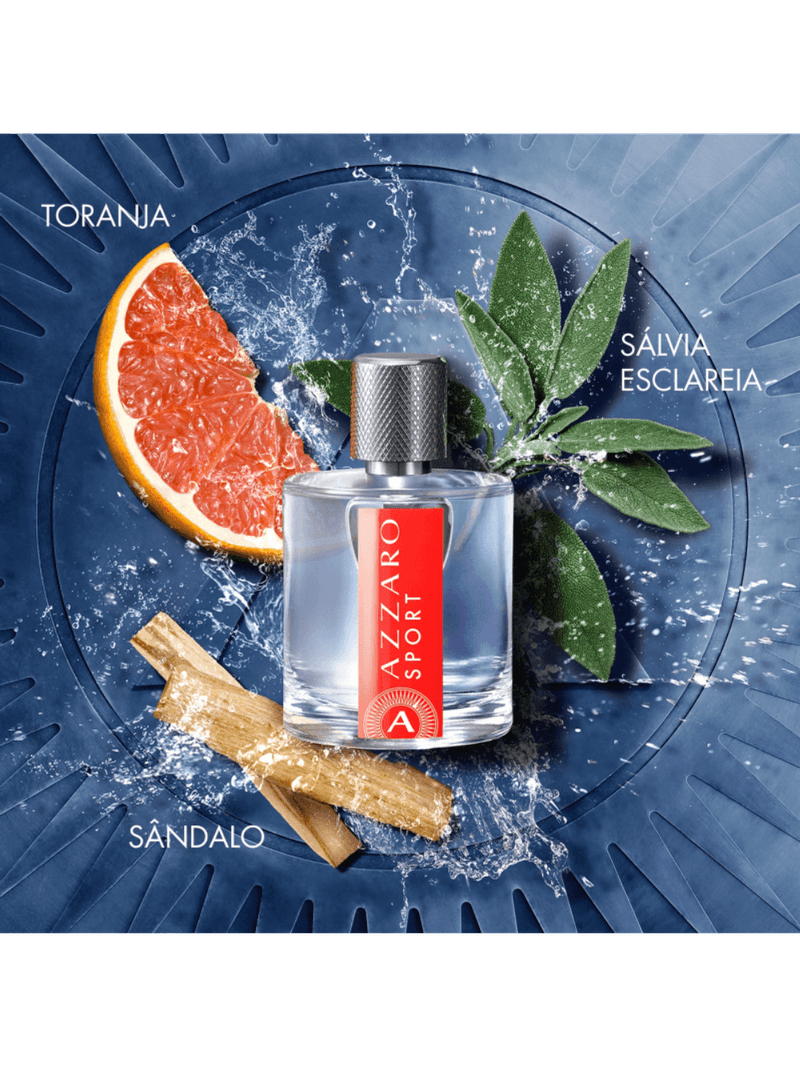 Azzaro Sport Eau de Toilette - Perfume Masculino 100ml