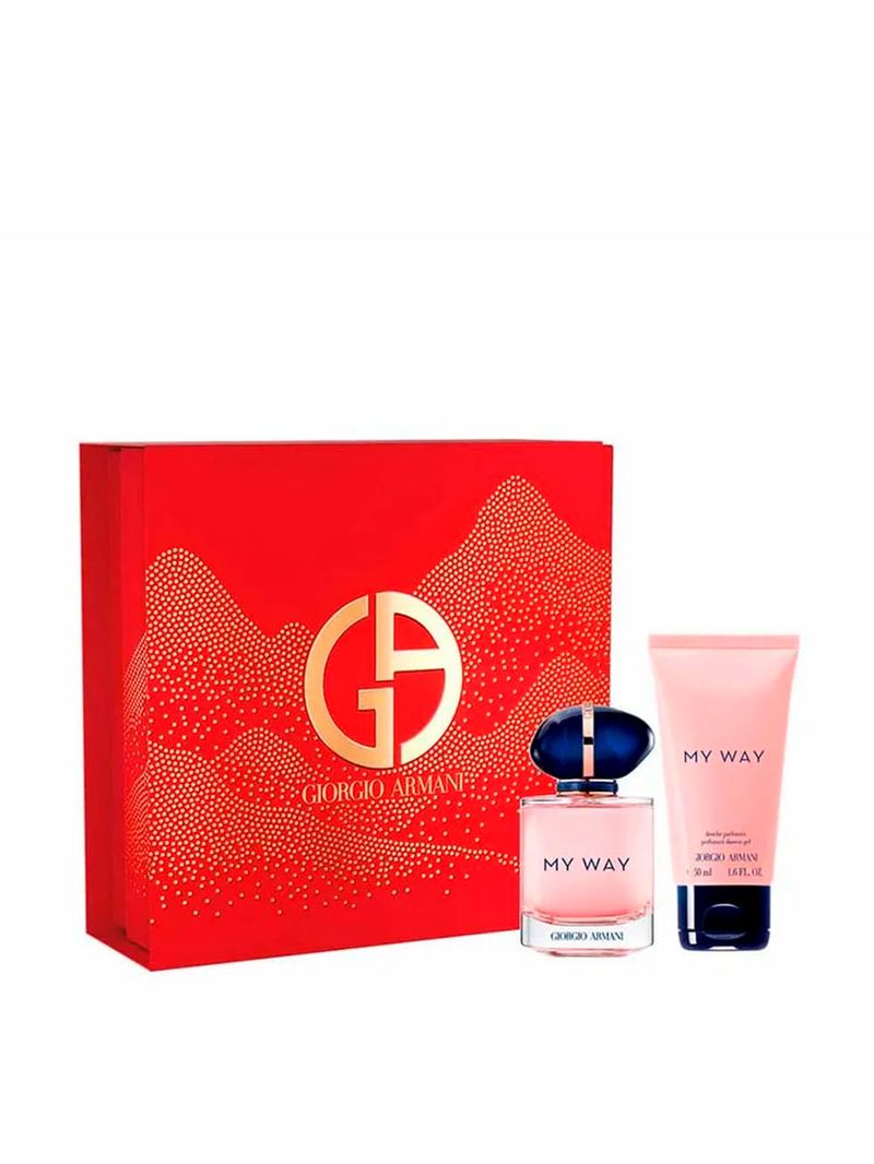 Kit Giorgio Armani My Way Eau de Parfum - Perfume Feminino 50ml + Gel de Banho 50ml