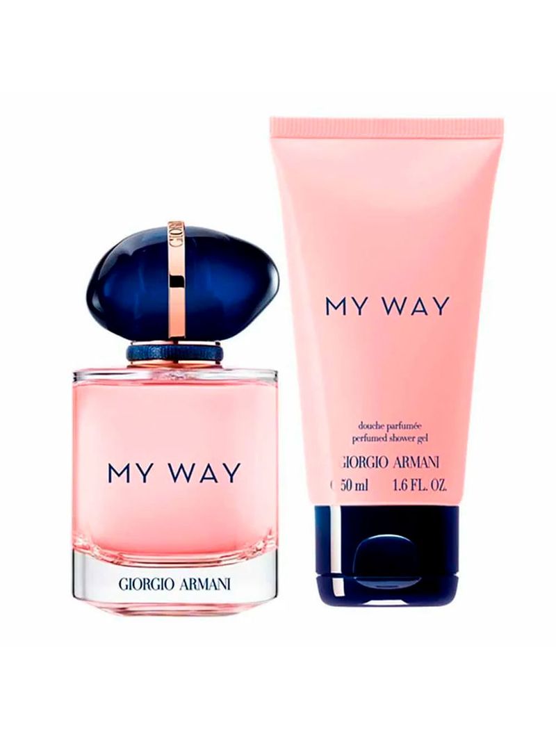 Kit Giorgio Armani My Way Eau de Parfum - Perfume Feminino 50ml + Gel de Banho 50ml
